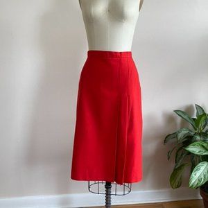 Red Vintage Skirt